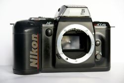 Nikon N4004S AF body SLR 35mm film camera Nikon F mount Japan F401S