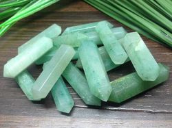 Green Aventurine Double Terminated Crystal Point