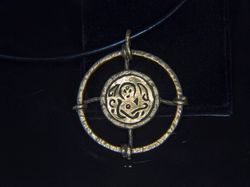 Skyrim Skaal Amulet / Twosided skyrim pendant / The Elder Scrolls Necklace / Skyrim cosplay Necklace