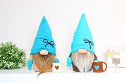Kitchen Gnomes with Mug / Farmhouse Decoration / Coffee Table Decor