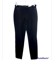 NWT 69 Dollar Value Alfani Women's Size 4S Black Slim Dress Pants