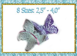 Butterfly Free Standing Lace