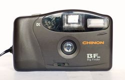 Chinon BF100 Big Finder point&shoot compact film camera 35mm with strap