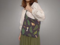 Cottagecore handbag, frog purse, mushroom purse, goblincore bag, kawaii purse, clutch, backpack, shoulder bag, purse