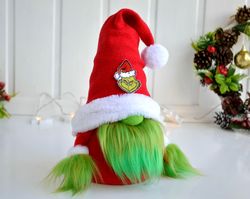Big gnome Grinch stole Christmas