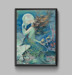 Henry Clive Mermaid art Vintage mermaid and mermen digital download