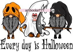 Gnome, ghost - Every day is Halloween