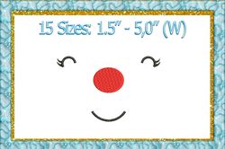 Toy Face embroidery design