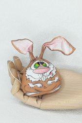 Easter bunny, Rabbit ornament, year of the rabbit, gifts for rabbit lovers