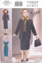 PDF Copy Vogue 7223 Patterns Clothes for Dolls 15 1\2 inch and Fashion Dolls