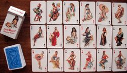 Playing cards "Sweetheart", pin-up Reprint