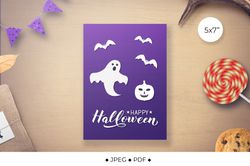 Halloween card printable