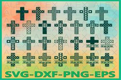 Cross Svg, Cross Monogram SVG,Easter SVG, Christian svg