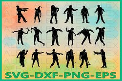 Zombies Svg, Zombie png, Zombie Clipart