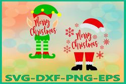 Christmas Elf SVG, Elf legs SVG, Elf svg, Christmas Santa