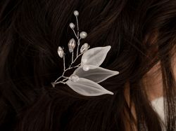 Bridal hair pins Flower hair pins Hair clip Wedding hair pin Flower pin Bridesmaid hair pin Wedding Hair Pins