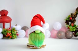 Gnome Grinch stole Christmas