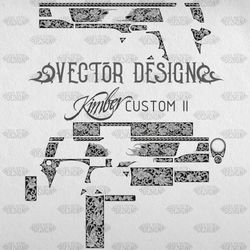 VECTOR DESIGN Kimber custom ll scrollwork 1