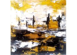 Abstract Painting Original Abstract Oil Painting 10x10