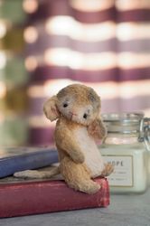Teddy mouse miniature cute handmade