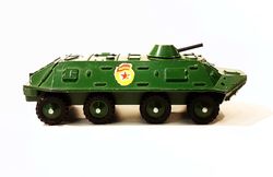 vintage ussr diecast toy armoured personnel carrier soviet armor vehicles 1980s