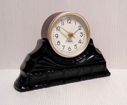 Soviet Desk Clock Majak.Vintage Russian Fireplace clock.Gift idea