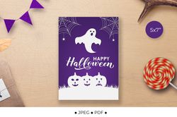 Happy Halloween card printable. Halloween gift