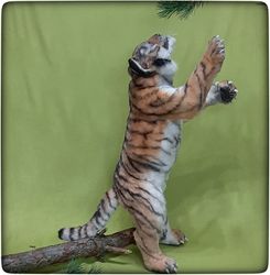 To order.Tiger.Stuffed tiger toy.Realistic toy