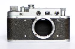 Zorki-C (Zorki-S) rangefinder film camera body 35 mm M39 mount USSR KMZ working