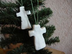Christmas ornament Tombstone. Merry Creepmas. Handmade