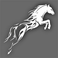 Digital Template Cnc Router Files Pano Horse Cnc Files for Wood Laser Cut Pattern
