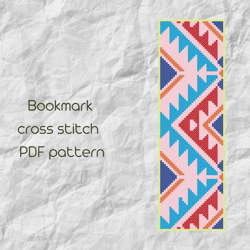 Bookmark cross stitch pattern Ornament bookmark cross stitch Easy cross stitch PDF Pattern PDF Instant Download /164/