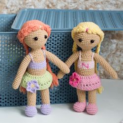 Crochet Patern, Cute Amigurumi Doll