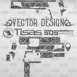 VECTOR DESIGN TISAS SDS 1911 Scrollwork 1