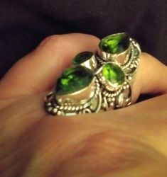 Stunning 925 Sterling Edwardian Victorian Vintage Style Ring