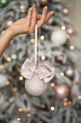Christmas rhinestones ornaments, Cool Christmas Gifts, Christmas Gift Sets, Top Christmas Gifts, pearl ball ball
