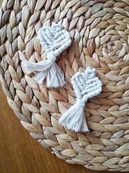 Keychain boho stylish gift for Christmas housewarming key ring heart