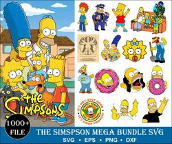 1000 The Simpson Bundle Svg, Bart Simpson Svg, Lisa Simpson Svg, Teacher Svg, Summer Svg, Lgbt Svg, Dad Svg, Holiday Svg