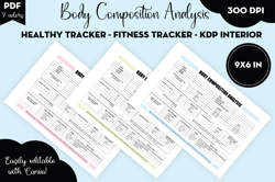 Body composition analysis - Healthy tracker - Fitness tracker - KDP interior