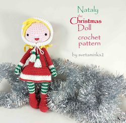 christmas crochet doll pattern christmas crochet patterns amigurumi doll pattern