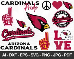 Arizona Cardinals SVG, Arizona Cardinals files, cardinals logo, silhouette cameo, cricut, cut file, digital clipart