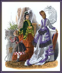 Digital | Cross Stitch Pattern | Victorian Lady | Victorian Fashion | PDF Counted Vintage Highly Detailed Stitch