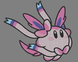 Embroidery Pattern Kirby Sylveon Pokemon