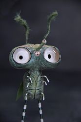 Creepy toy beetle