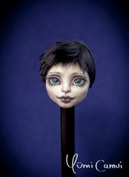 OOAK customized Monster High head by Yumi Camui