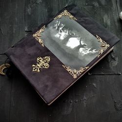 Grimoires with spells Practical magic witch book Spell book Witchcraft real noir book Big spiritually journal for sale