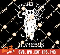 I Found This Humerus, Bone Joke, Funny Halloween, SVG Designs Files for Cricut or Silhouette ,PNG Sublimation, Instant D