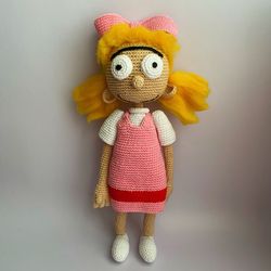 Helga by Hey Arnold PDF crochet pattern