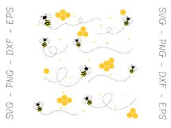 Bee patch svg bundle , Bee kind always svg , Honey Bee Frame SVG Files , Bee svg