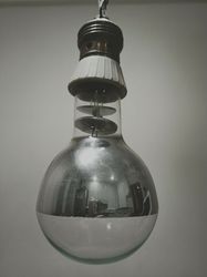 Original Pendant lamp with large 500W incandescent lamp, E40, Vintage, USSR Loft